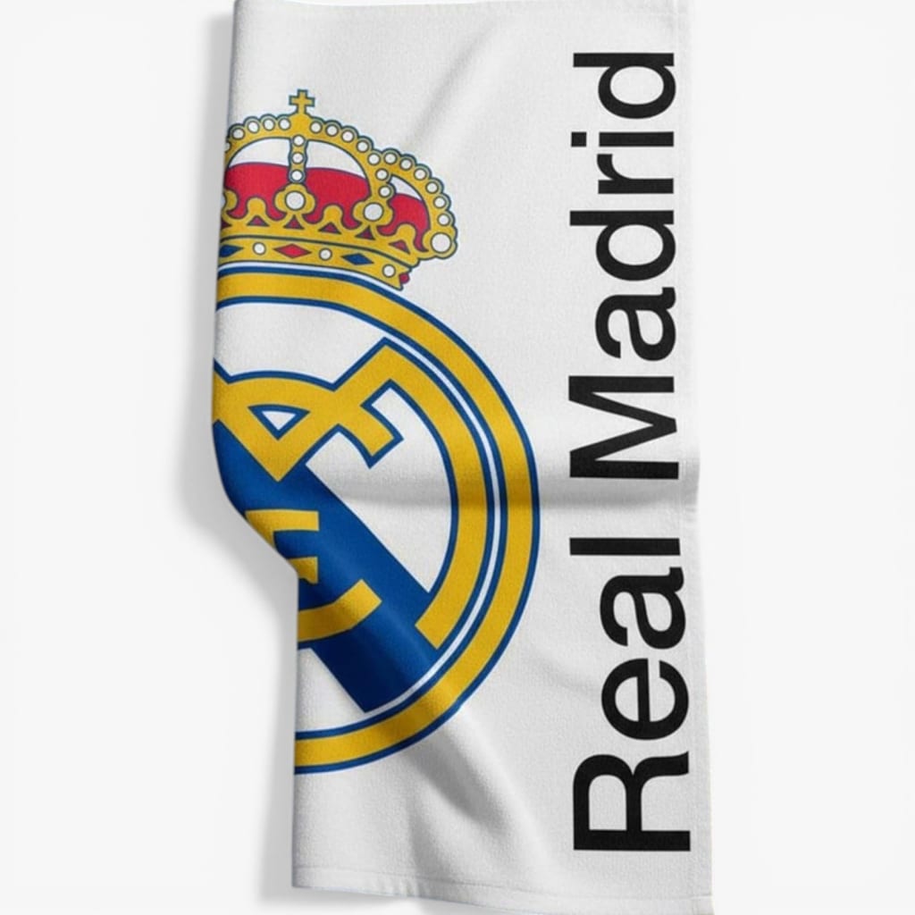 TOALLA REAL MADRID MICROFIBRA 90X180