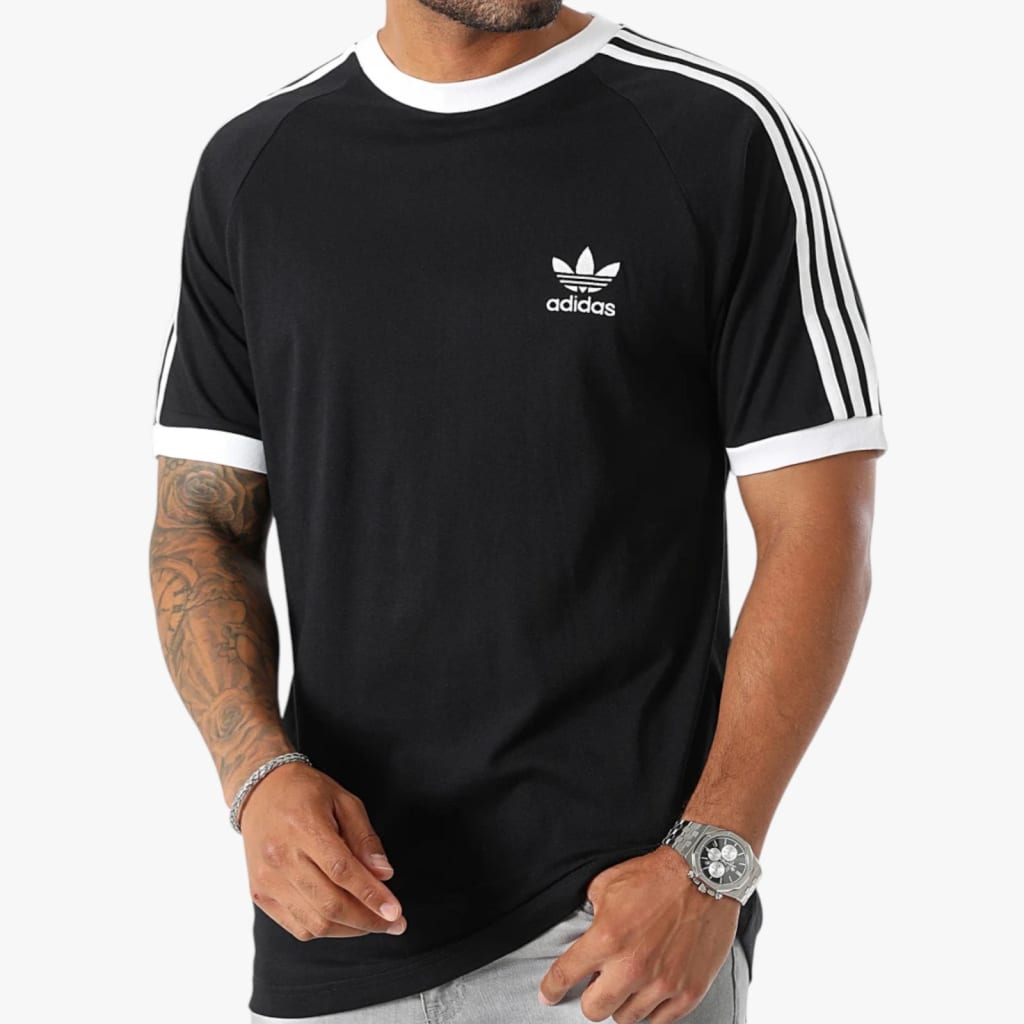 CAMISETA ADIDAS ORIGINALS STRIPES TEE - Imagen 5