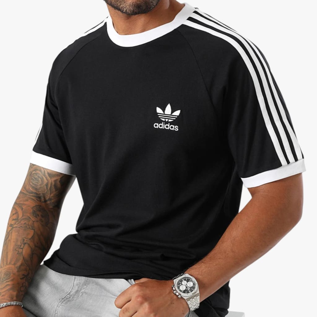 CAMISETA ADIDAS ORIGINALS STRIPES TEE - Imagen 4