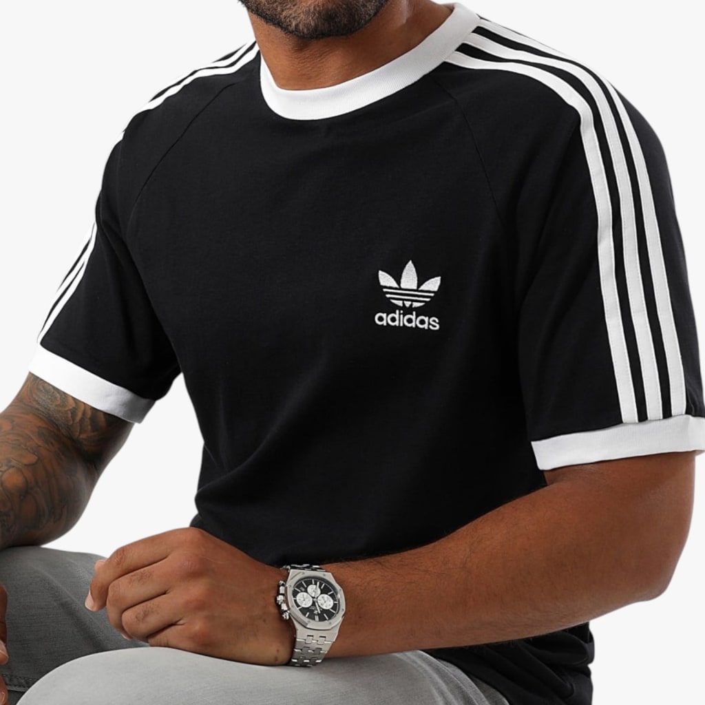 CAMISETA ADIDAS ORIGINALS STRIPES TEE - Imagen 2