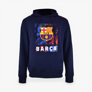 SUDADERA F.C. BARCELONA MARBLE JUNIOR