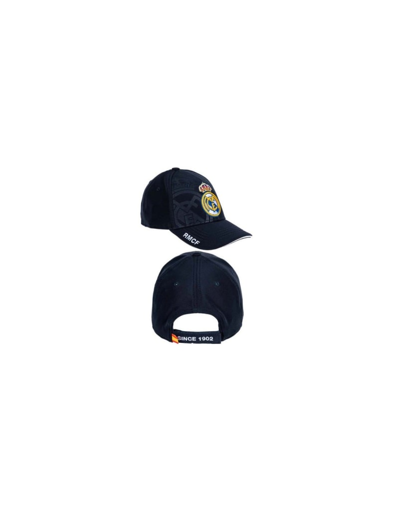 GORRA REAL MADRID JUNIOR NEGRA - Imagen 2