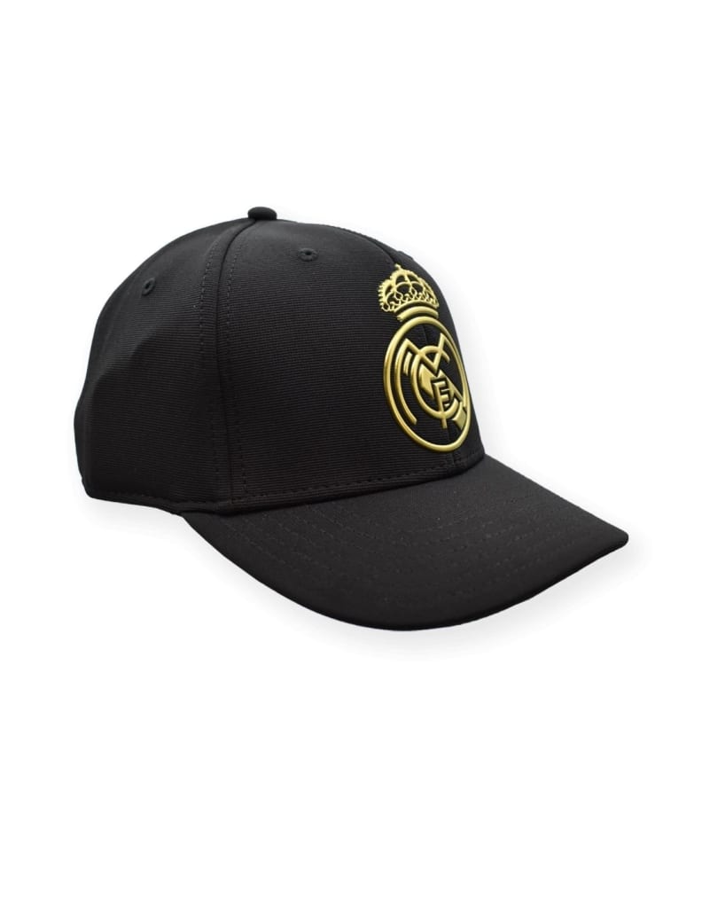 REAL MADRID GORRA BALCK & GOLD ADULTO - Imagen 2