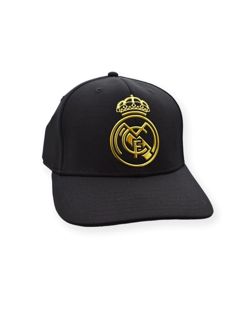 REAL MADRID GORRA BALCK & GOLD ADULTO