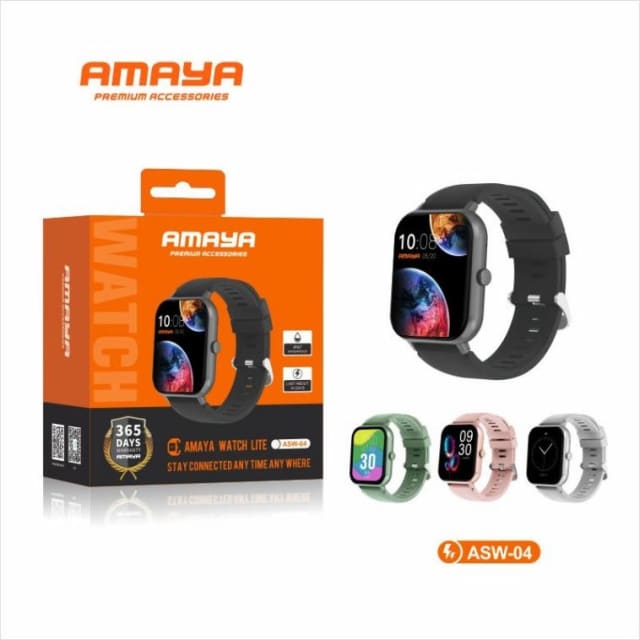 Amaya ASW 04 Bluetooth Calling Smartwatch
