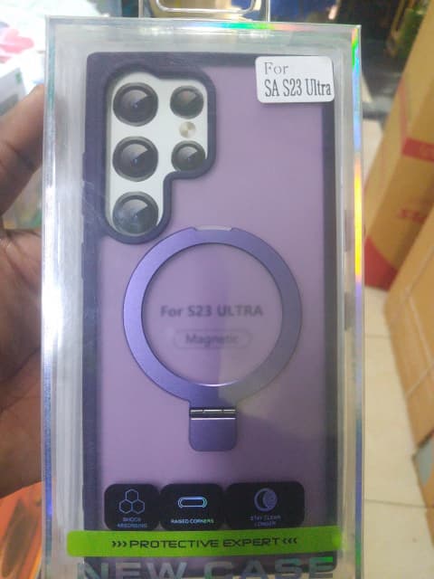 Samsung S23 ultra clear Mark safe case
