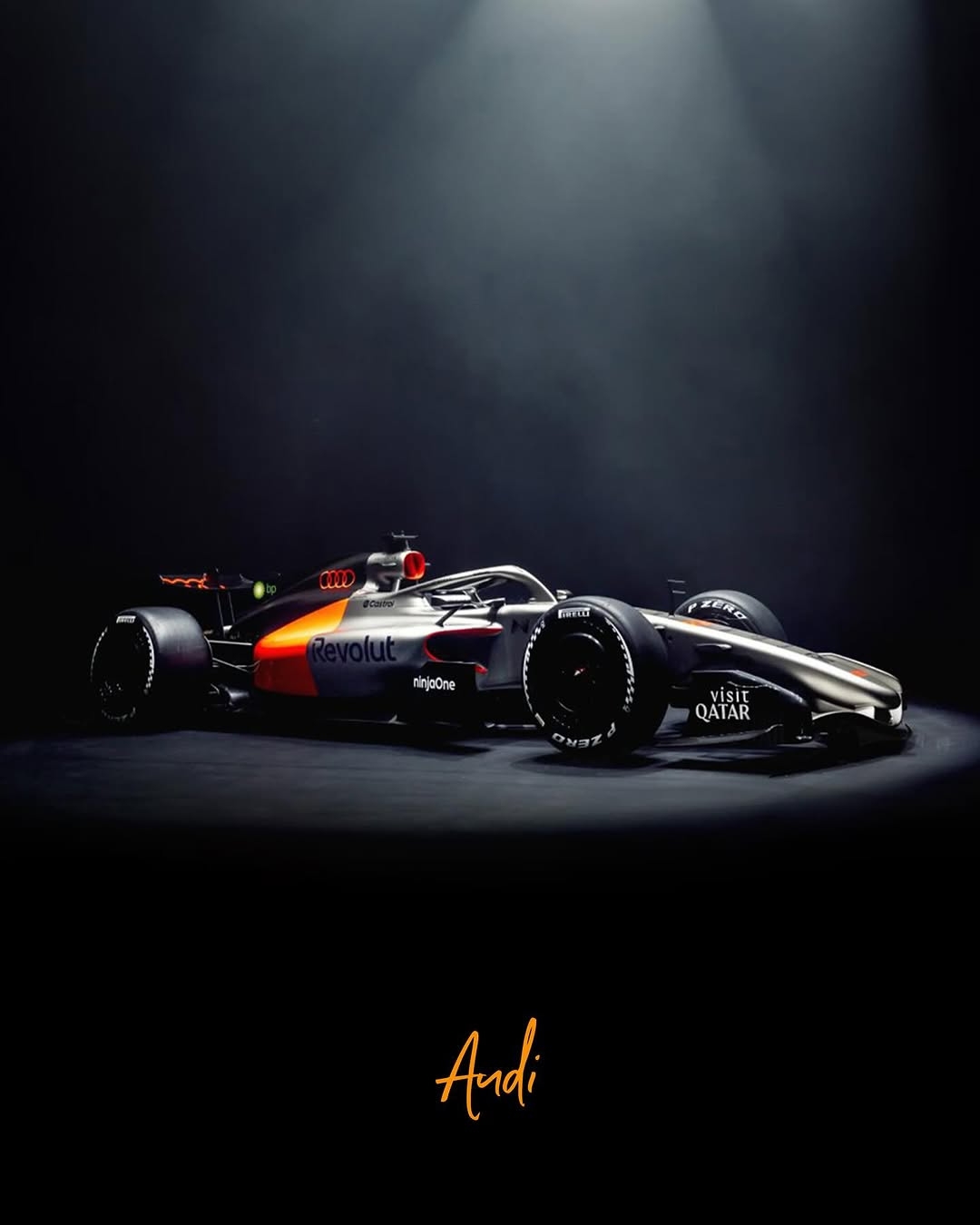 Audi Kick Sauber C-47 2026 F1 Debut Poster