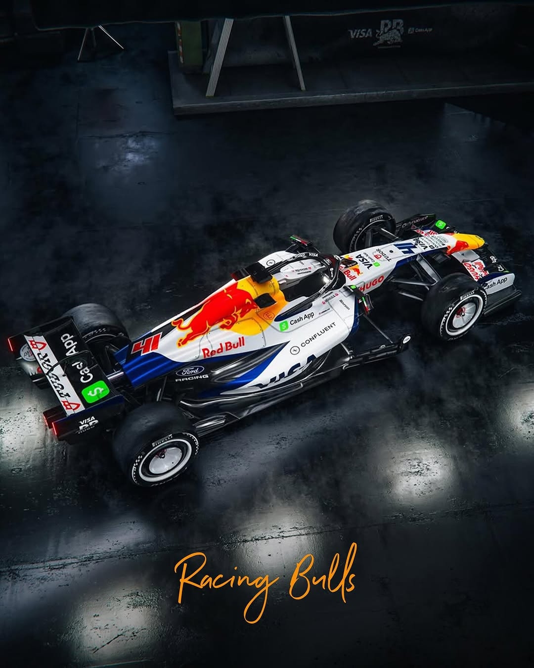 Visa Cash App RB VCARB 01 F1 Racing Poster