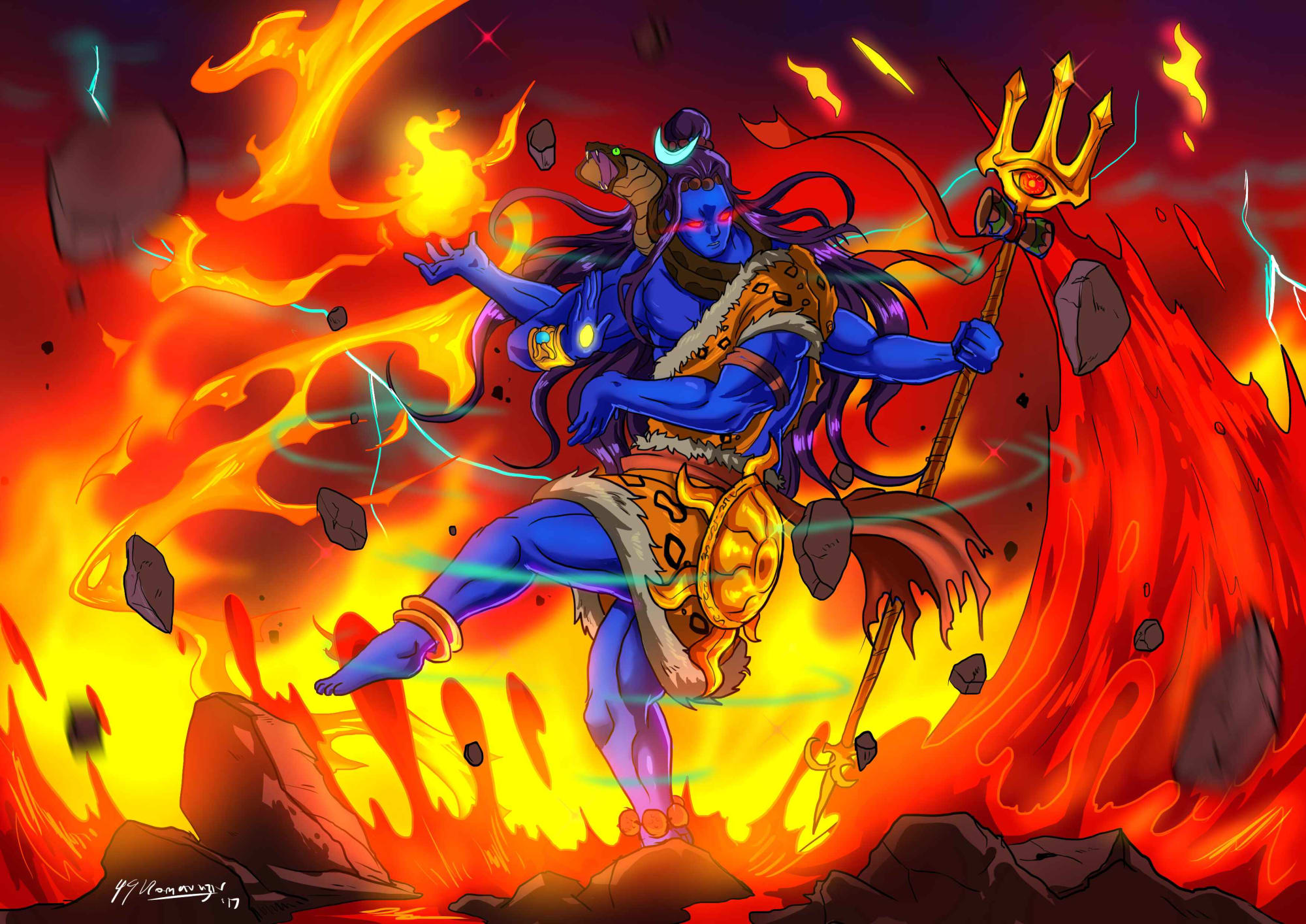 Rudra Tandav: The Cosmic Fury