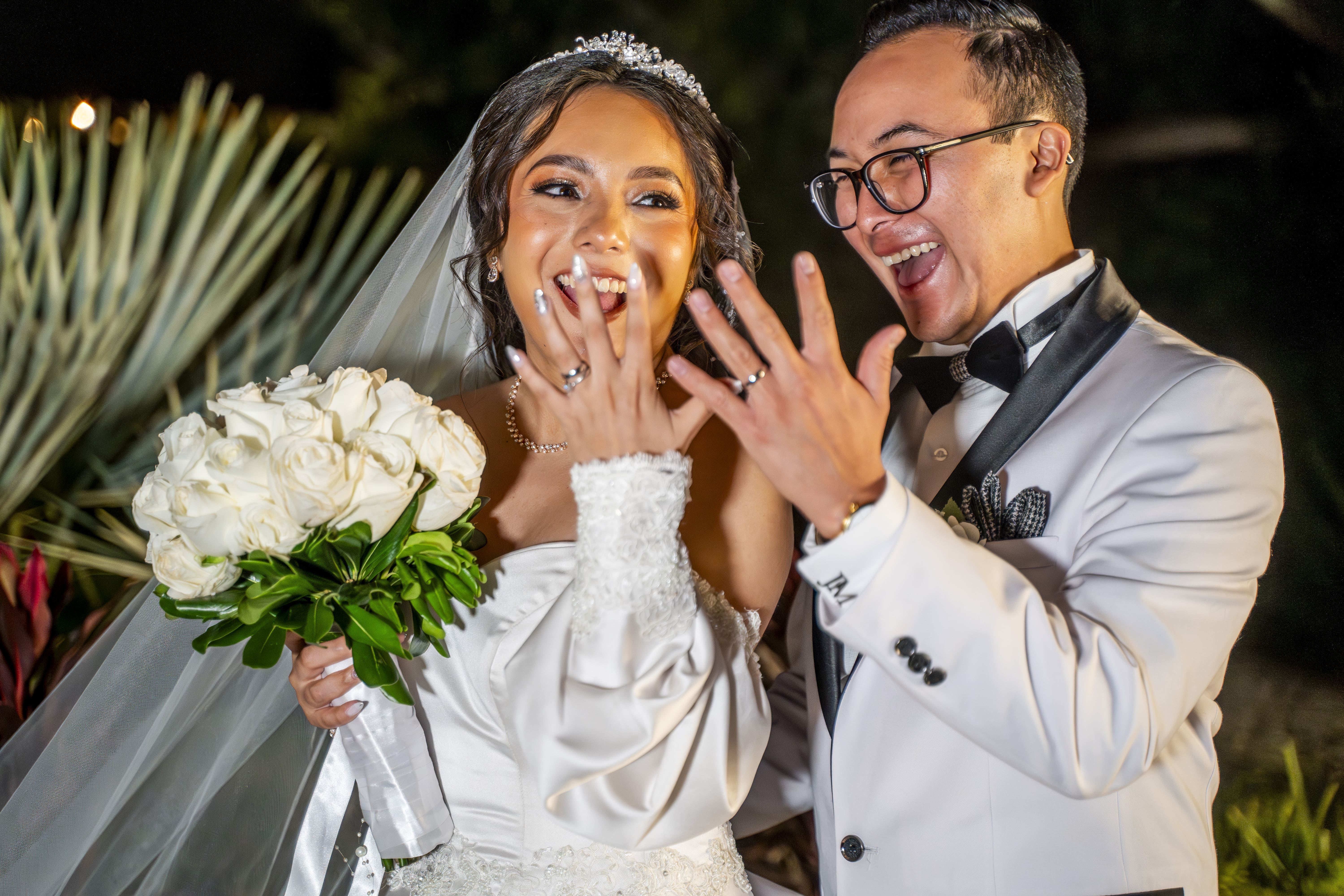 Foto de Johana y Miguel