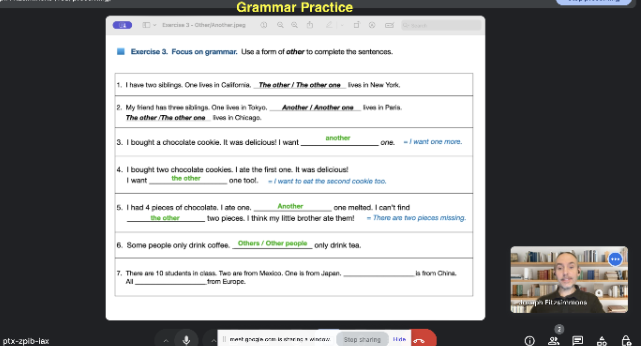 Online Classes preview
