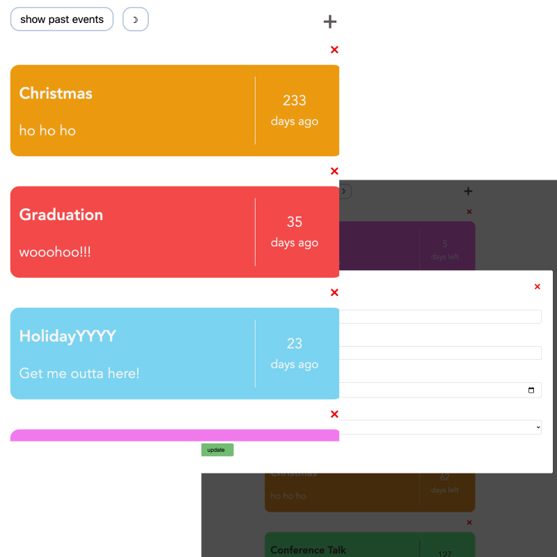 course countdown project image