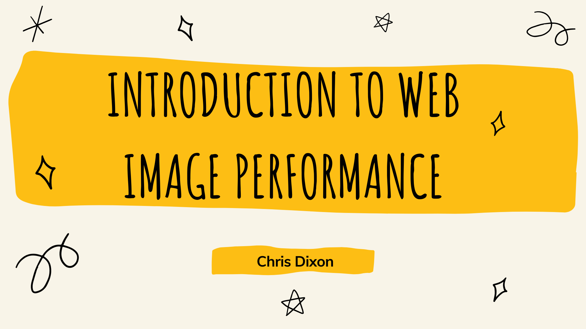 Introduction To Web Image Performance course image