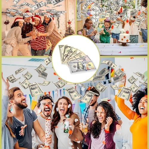 Vue 6 de Pcs Prop Moneyfaux Billets