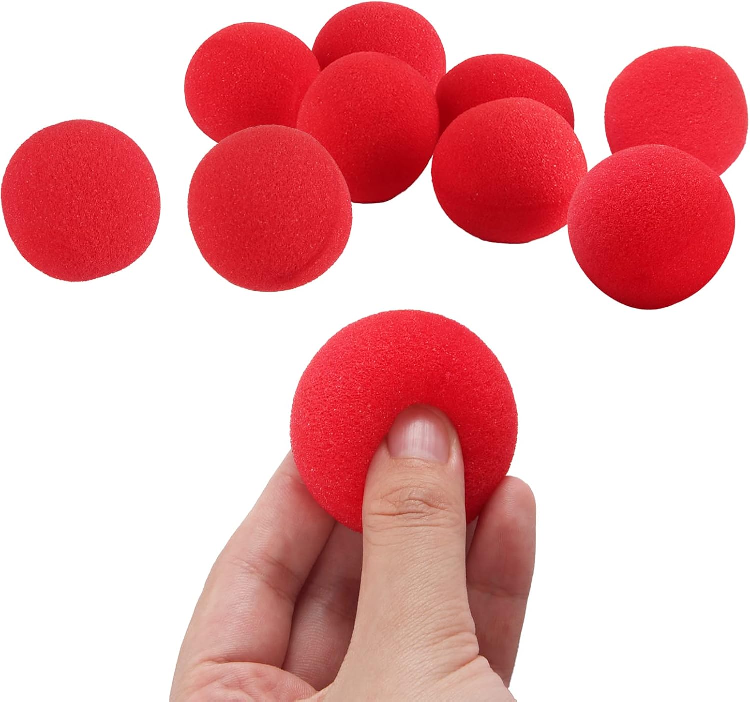 Xixiran Boules Deponge Rouges