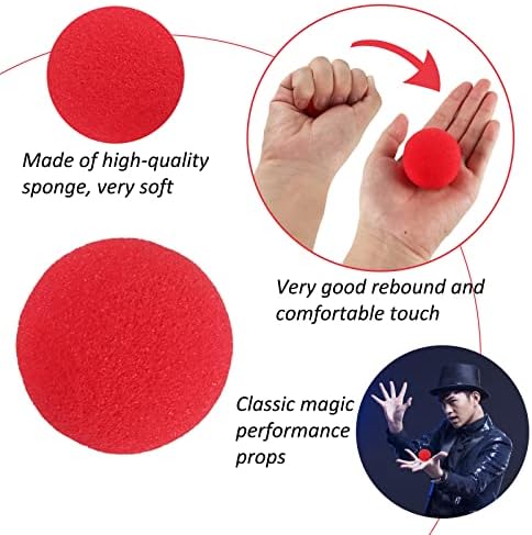 Vue 3 de Xixiran Boules Deponge Rouges