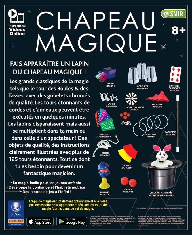 Vue 3 de Grimaud Magie Chapeau Magique
