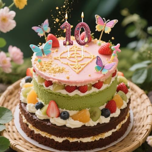 Vue 5 de Bougie Danniversaire Magique Magicien
