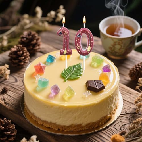 Vue 6 de Bougie Danniversaire Magique Magicien