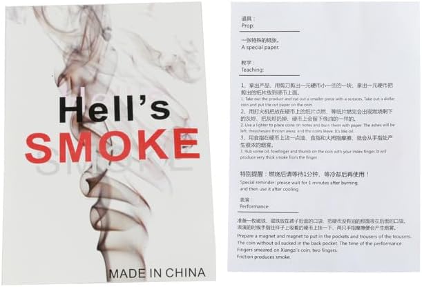 Finger Smoke Magic Trick
