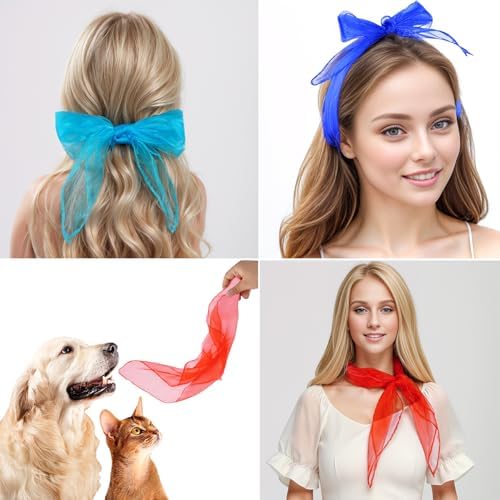 Vue 7 de Werownsgso Pcs Foulard Jonglage