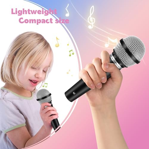 Vue 3 de Pieces Faux Microphone Jouet