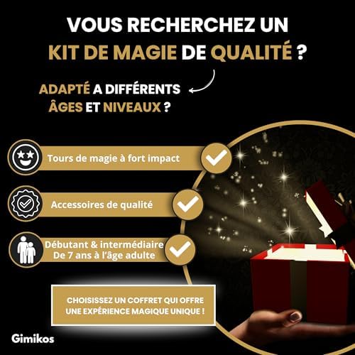 Vue 4 de Gimikos Coffret Magie Enfant
