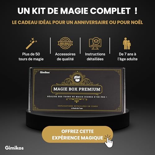 Vue 6 de Gimikos Coffret Magie Enfant