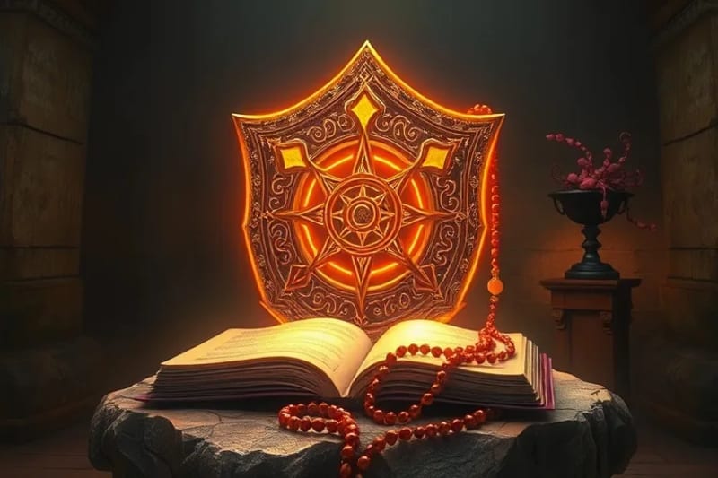 El Rosario: Un Escudo de Luz Espiritual Escudo de rosario protector