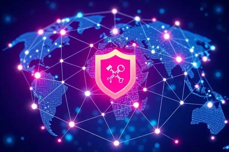 Red global de suministro farmacéutico protegida por blockchain