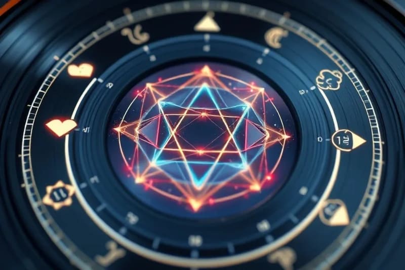 Interfaz digital de meditación con biofeedback y geometría sagrada