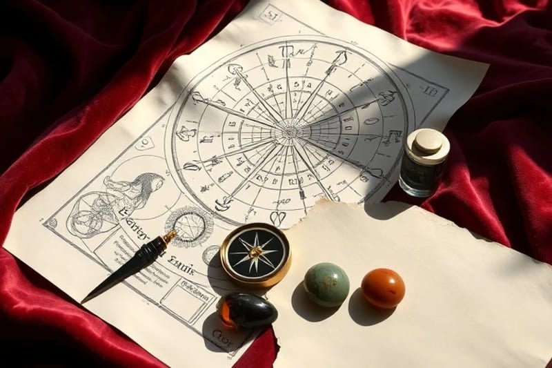 Herramientas esotéricas para crear sigilos y cartas astrales