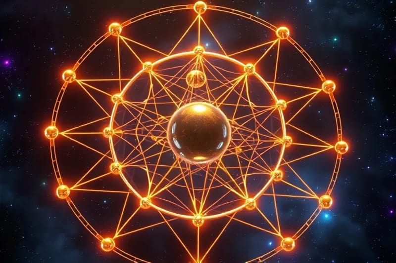 Abstract cosmic patterns of destiny