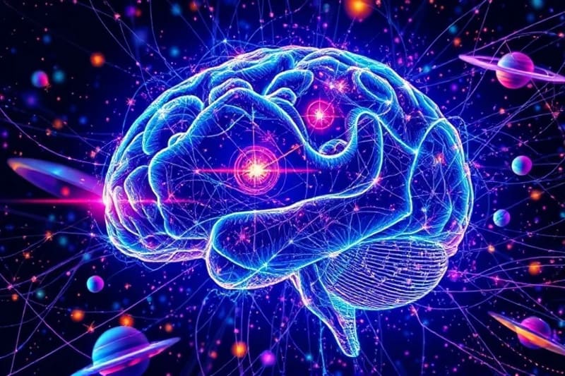 Redes neuronales reconfigurándose con influencias cósmicas