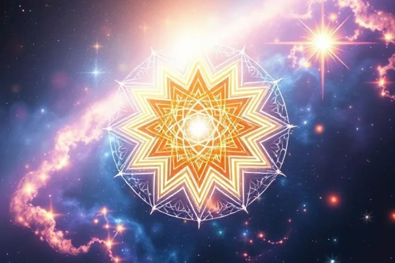 Campo áurico multidimensional protegido por geometría sagrada y energía cuántica