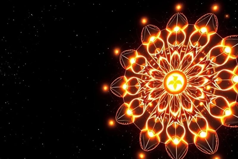 Flor de la Vida como escudo energético cuántico