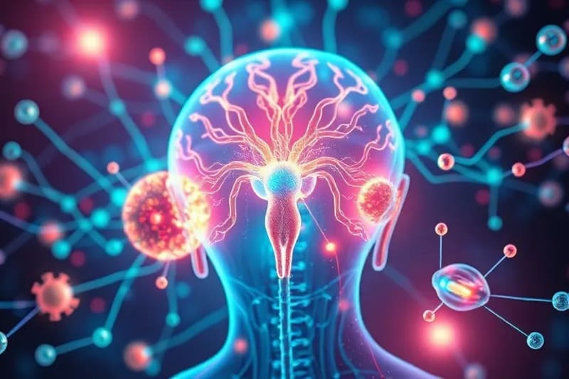 Human endocrine system and nutrients