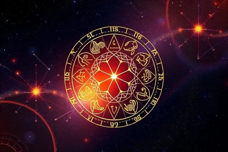 Representación abstracta de los Cinco Elementos en equilibrio