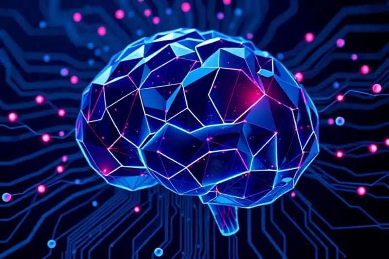 Inteligencia artificial analizando datos financieros