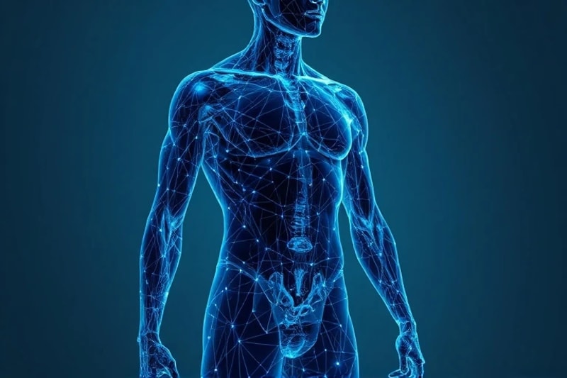 Abstract digital representation of data streams and human body