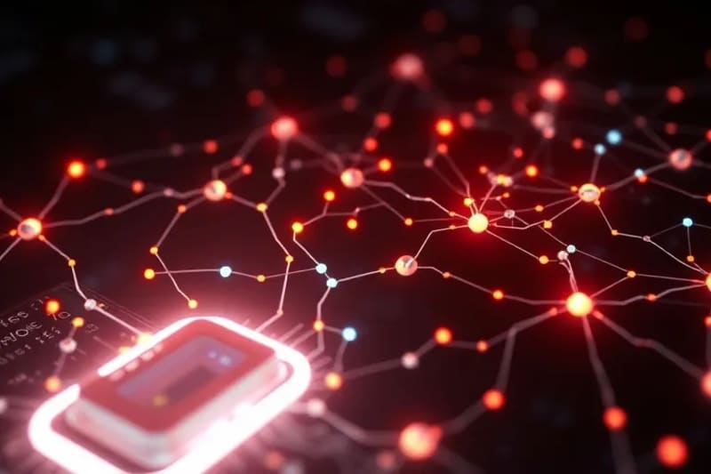 Red neuronal interconectada con documentos legales