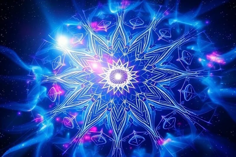 Brainwave Patterns and Haptic Sensations Abstract digital art showing swirling energy patterns representing brain activity and tactile sensations.