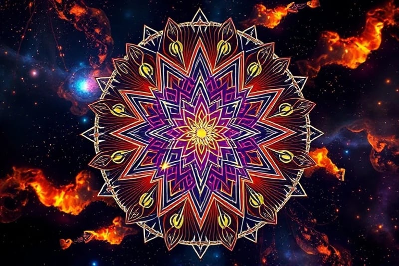 Representación abstracta de la abundancia energética