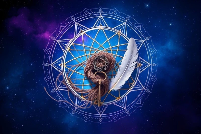 Tangled threads symbolizing psychological blocks