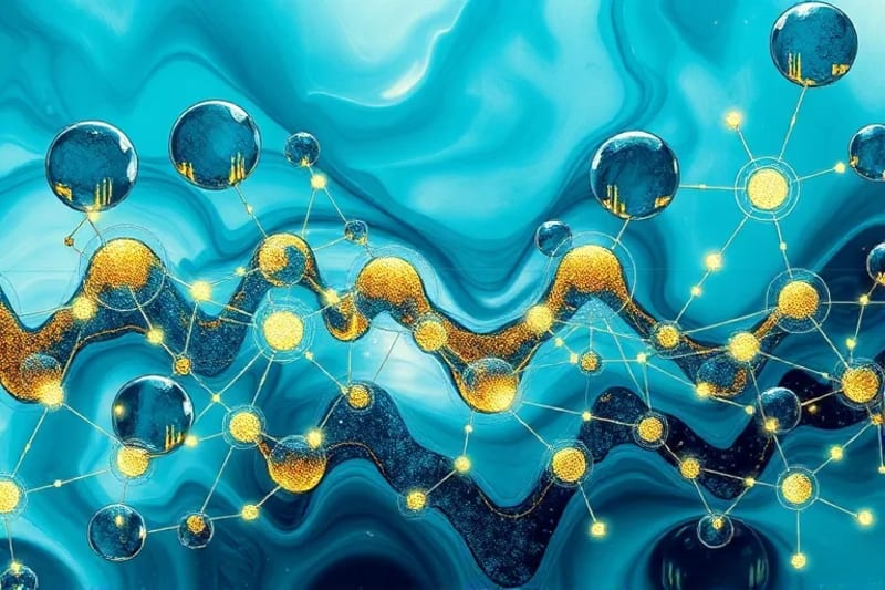 Abstract data flow in a decentralized network