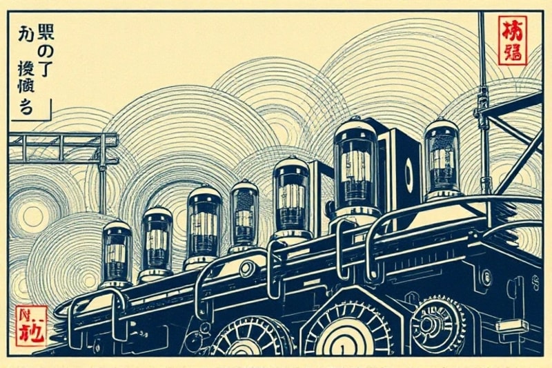 Representación conceptual de la tecnología de espectro ensanchado
