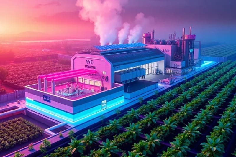 Tecnología de tratamiento de agua y agricultura sostenible