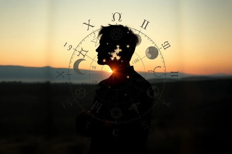 Symbolic still life of fragmented mirror and puzzle pieces