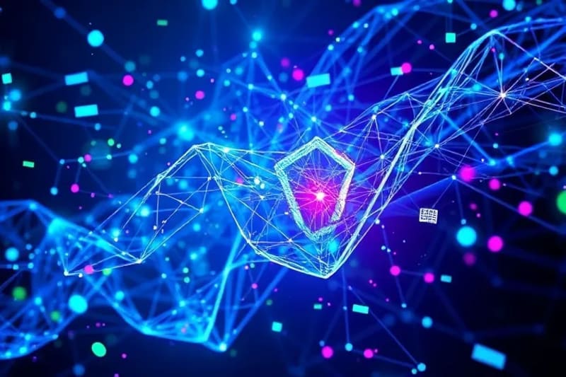 Abstract cryptographic symbols and network nodes