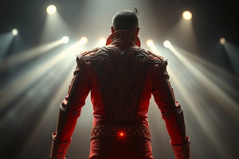 Psicología del vestuario de Michael Jackson: reflejo de identidad y discurso artístico.